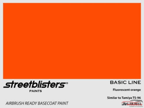 SB300032 Fluor orange Paint Material