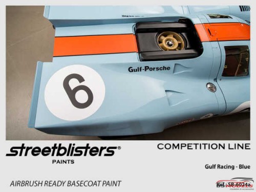 SB306024a Ford / Porsche - Gulf Blue Paint Material