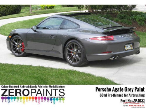 ZP1031-M7S Porsche Agate Grey Mettalic M7S  Paint 60 ml Paint Material