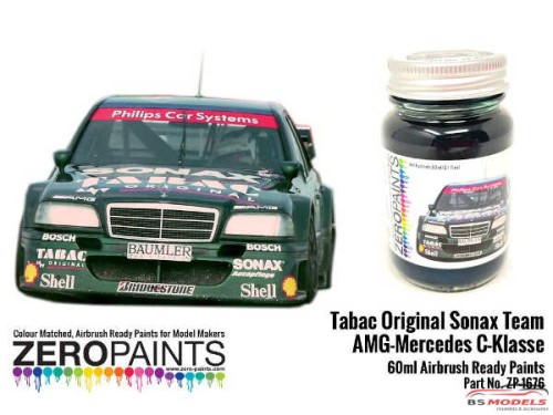ZP1676 Tabac Original Sonax Team AMG Mercedes C-klasse  60 ml Paint Material