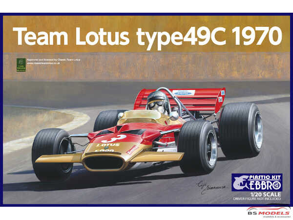EBR20006 Lotus Type 49C  1970 Plastic Kit
