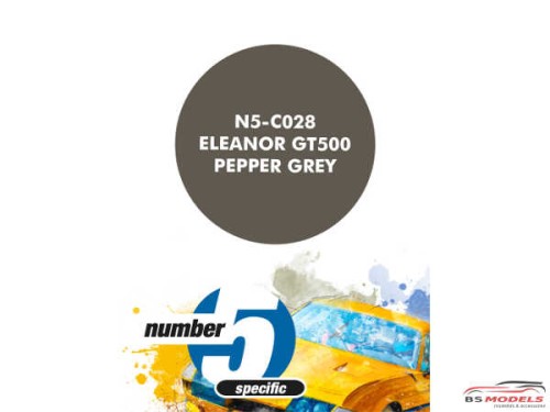 N5C028 Eleanor GT500 Pepper Grey Paint Material