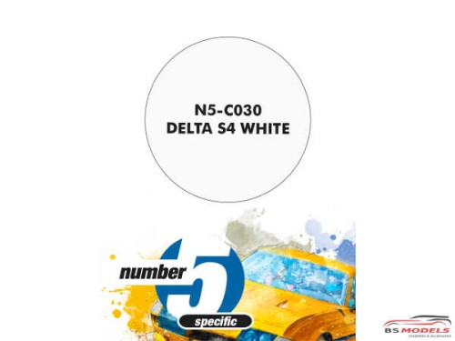 N5C030 Delta S4 White Paint Material
