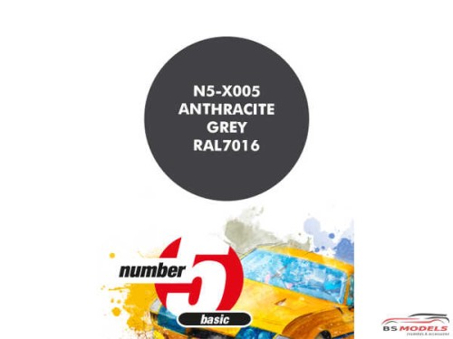 N5X005 Anthracite Grey RAL 7016 Paint Material