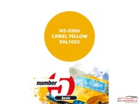 N5X006 Camel Yellow RAL 1003 Paint Material