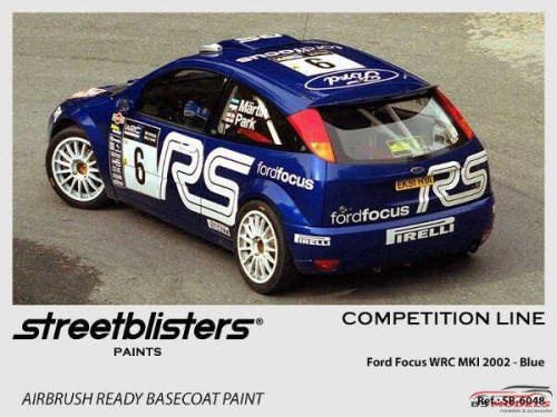 SB306048 Ford WRC MK I  2002 "RS" Blue Paint Material