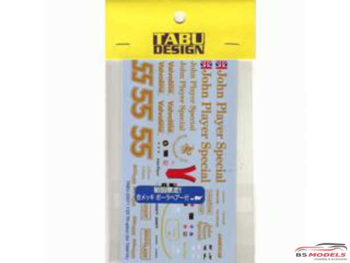 TABU20071 Lotus Type 79 Option decal (for Tamiya) Waterslide decal Decal