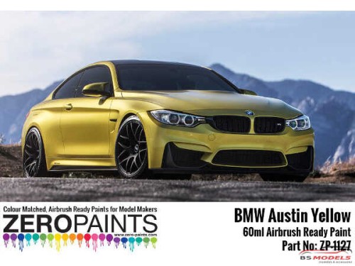 ZP1127-3 BMW Austin Yellow  paint  60ml Paint Material
