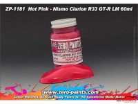 ZP1181 Nissan Hot Pink - Nismo Clarion GT-R  LM paint 60ml Paint Material