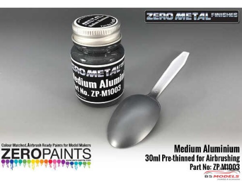 ZPM1003 Medium Aluminium Paint 30ml Paint Material