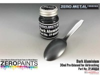 ZPM1004 Dark Aluminium Paint 30ml Paint Material