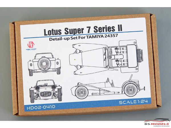 HD020410 Lotus Super 7 serie II detail Up set  FOR TAM 24357 Multimedia Accessoires
