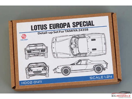 HD020411 Lotus Europa Special detail up set  FOR TAM 24358 Multimedia Accessoires