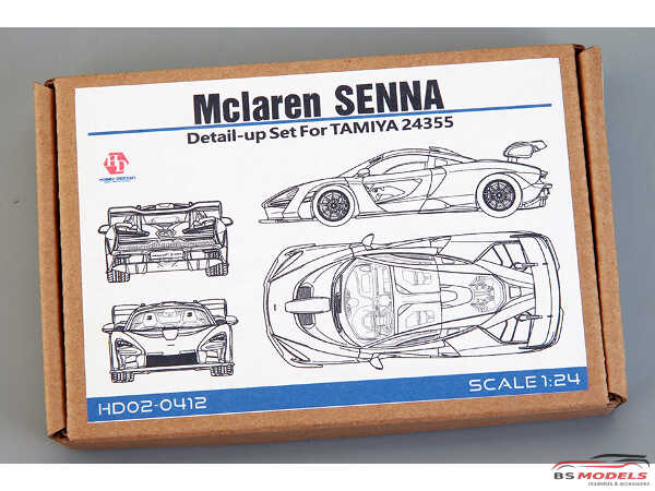 HD020412 Mclaren Senna detail up set FOR TAM 24355 Multimedia Accessoires
