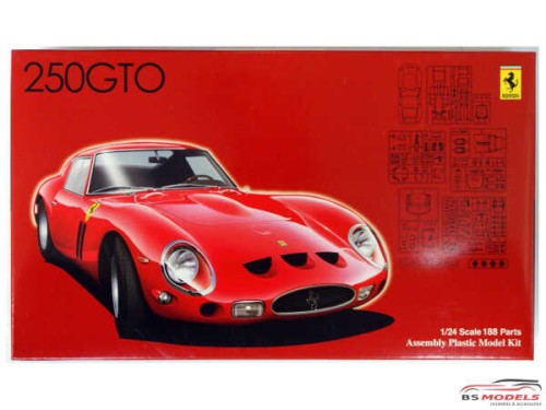 FUJ123370 Ferrari 250 GTO Plastic Kit