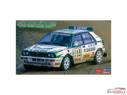 HAS20507 Astra Lancia Super Delta 1993  "1000 Lakes Rally"  Tommi Makinen Plastic Kit