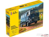 HEL80742 Renault Estafette "Gendarmerie" (Window Bus) Plastic Kit