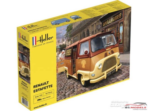 HEL80743 Renault Estafette "Boulangerie"  (Panel Van) Plastic Kit