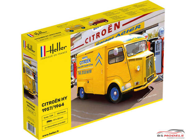 HEL80744 Citroën HY  57/64  service citroen Plastic Kit