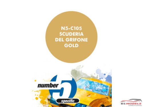 N5C105 Scuderia del Grifone Gold Paint Material
