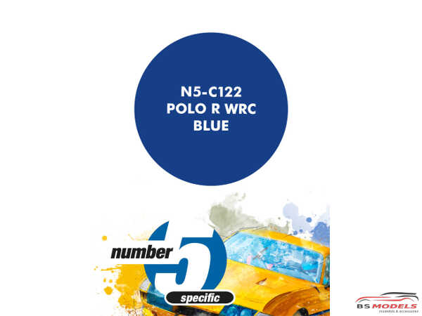 N5C122 Polo R  WRC  Blue  (For Bel-010) Paint Material