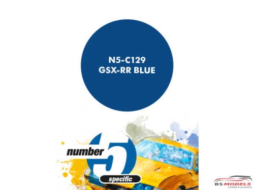 N5C129 GSX-RR  Blue Paint Material
