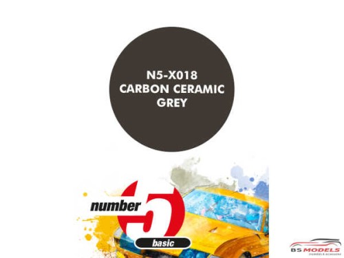 N5X018 Carbon Ceramic Grey Paint Material