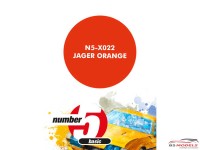 N5X022 Jager Orange Paint Material
