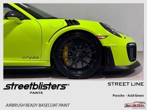 SB300295 Porsche Acid Green Paint Material