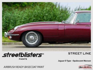 SB300352 Jaguar E-Type Opalescent Marron Paint Material