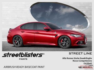 SB300373 Alfa Romeo Giulia Quadrifoglio Rosso Competizione  (2 x 30ml) Paint Material