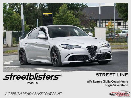 SB300375 Alfa Romeo Giulia Quadrifoglio Grigio Silverstone Paint Material