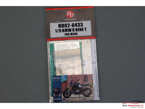 HD020433 BMW R Nine T  for Meng  (PE+ Metal parts) Multimedia Accessoires