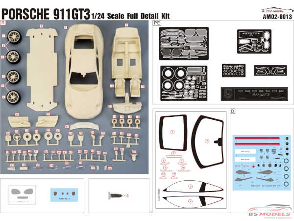 AM020013 Porsche 911 GT3 Multimedia Kit