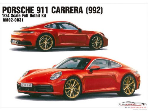 AM020031 Porsche 911 Carrera (2021) Multimedia Kit