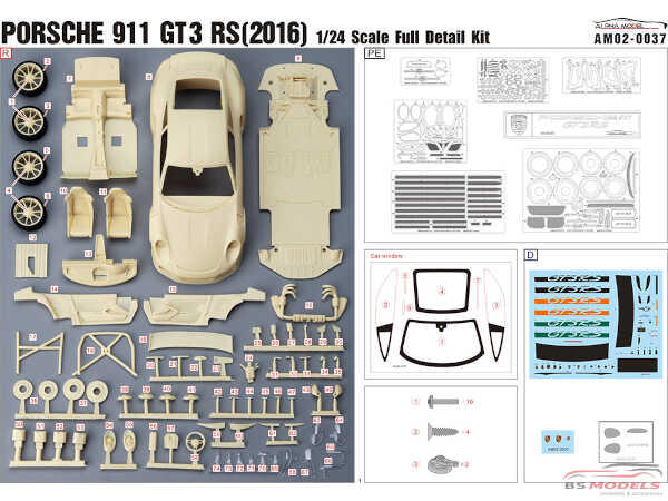AM020037 Porsche 911GT3  RS Multimedia Kit