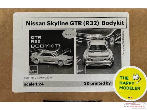 THM24001BK Nissan Skyline GTR (R32) Bodykit Resin Transkit