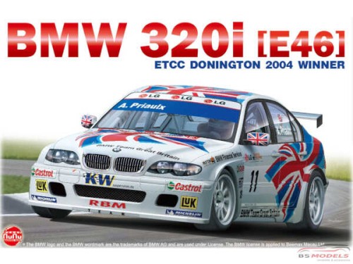 PN24033 BMW 320i  E46  Donington Park winner ETCC Plastic Kit