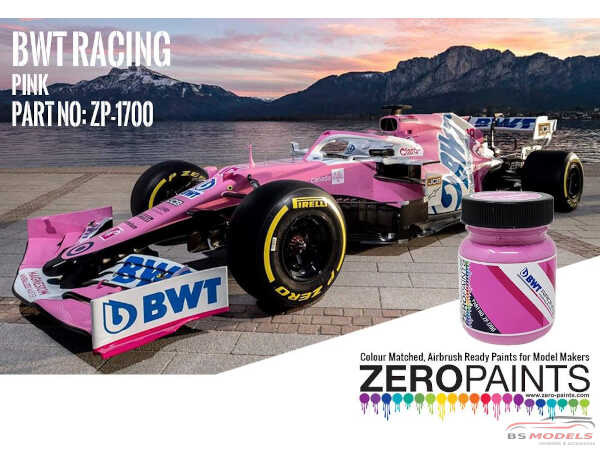 ZP1700 BWT Racing Pink Paint Material