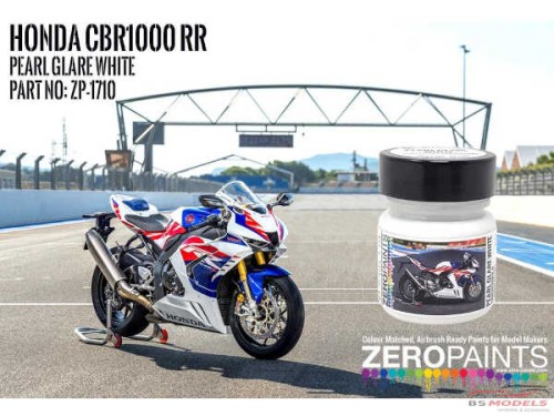 ZP1710 Pearl Glare White - CBR1000RR-R Anniversary Paint Material