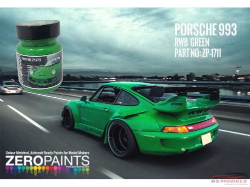 ZP1711 RWB Green - Porsche 993 60ml Paint Material