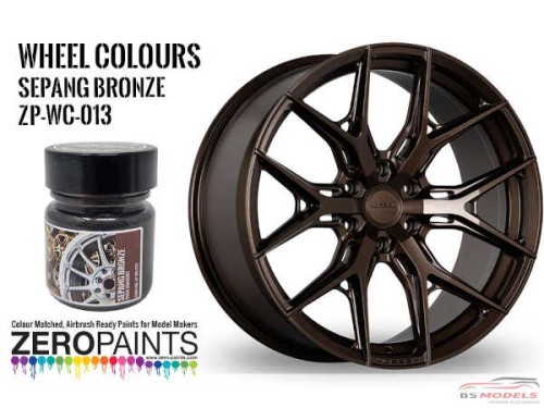 ZPWC013 Wheel colour range - Sepang Bronze  30ml Paint Material