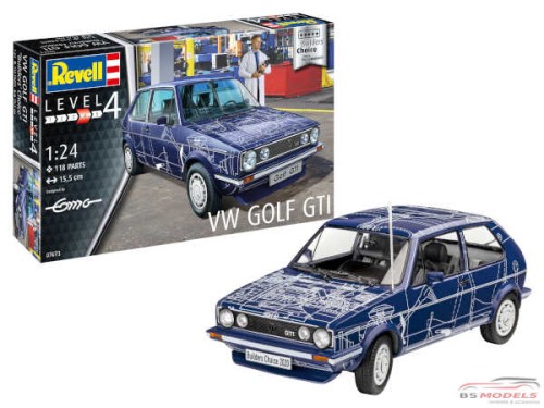 REV07673 VW Golf 1  GTi  "Builders choice" Plastic Kit