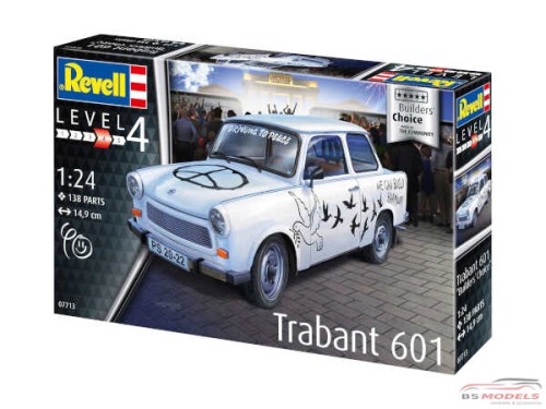 REV07713 Trabant 601s "Builders choice" Plastic Kit