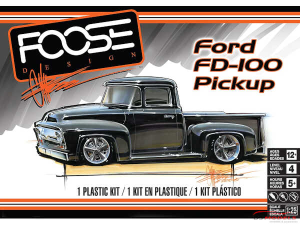 REVUS85-4426 Ford FD-100 Pickup  Foose Plastic Kit