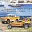 REVUS85-7228 Ford Bronco Half Cab Buggy and trailer Sandman Plastic Kit