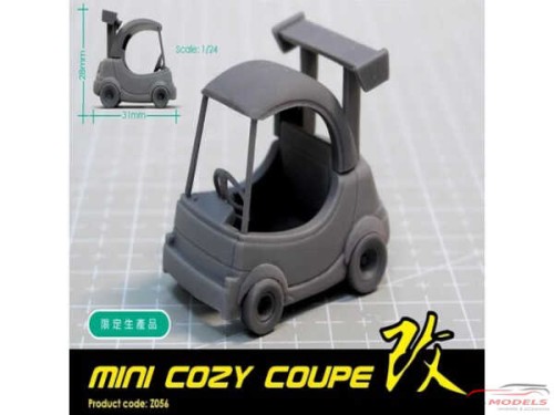 Z056 Mini Cozy coupe Resin Accessoires