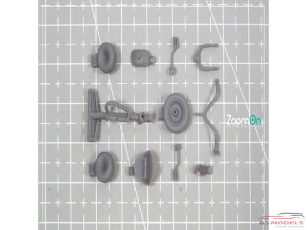 Z061 Mini Tricycle Resin Accessoires