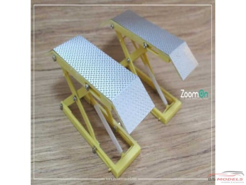 Z082 Twin Scissor car lift Resin Accessoires