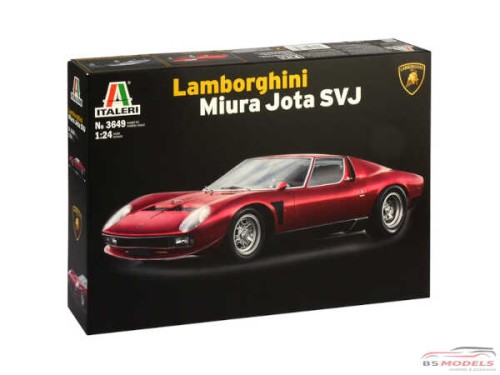 ITA3649S Lamborghini Miura Jota SV J Plastic Kit